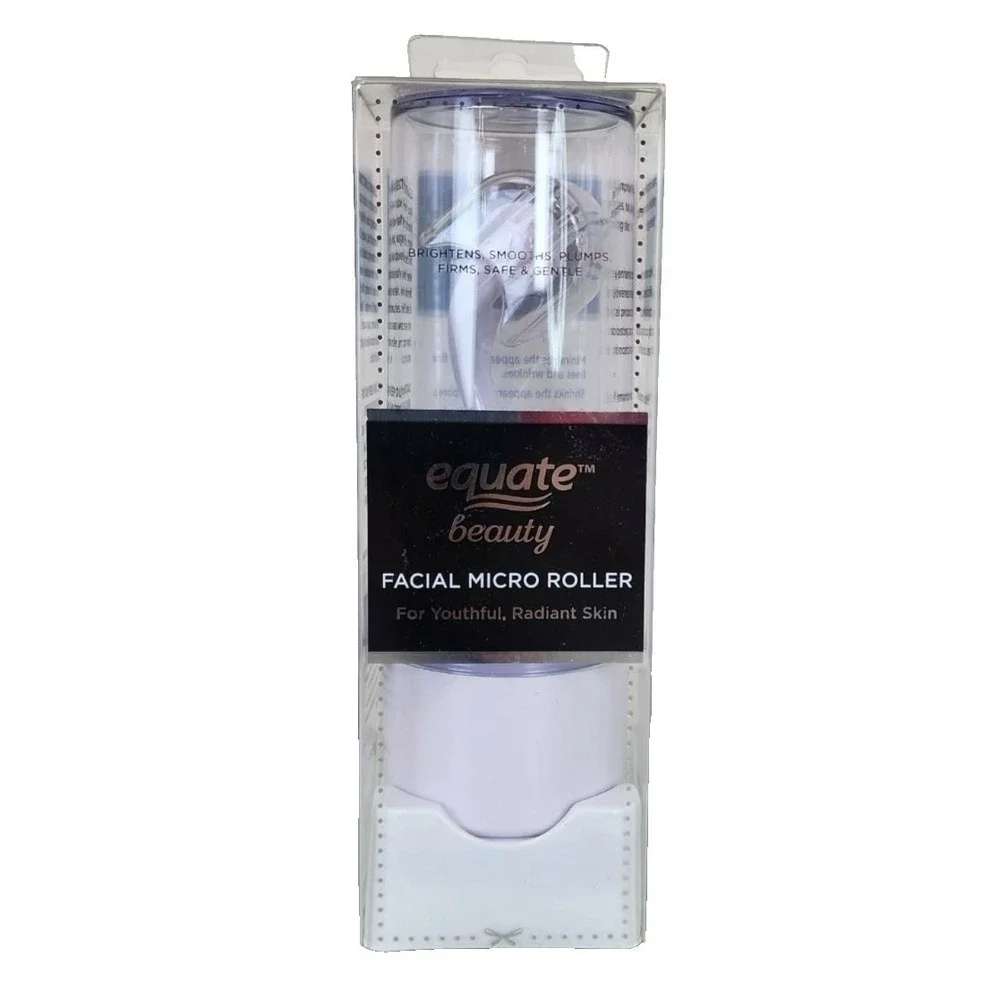 Equate Beauty White Facial Micro Roller‎ New In Box Skincare Anti Aging Tool